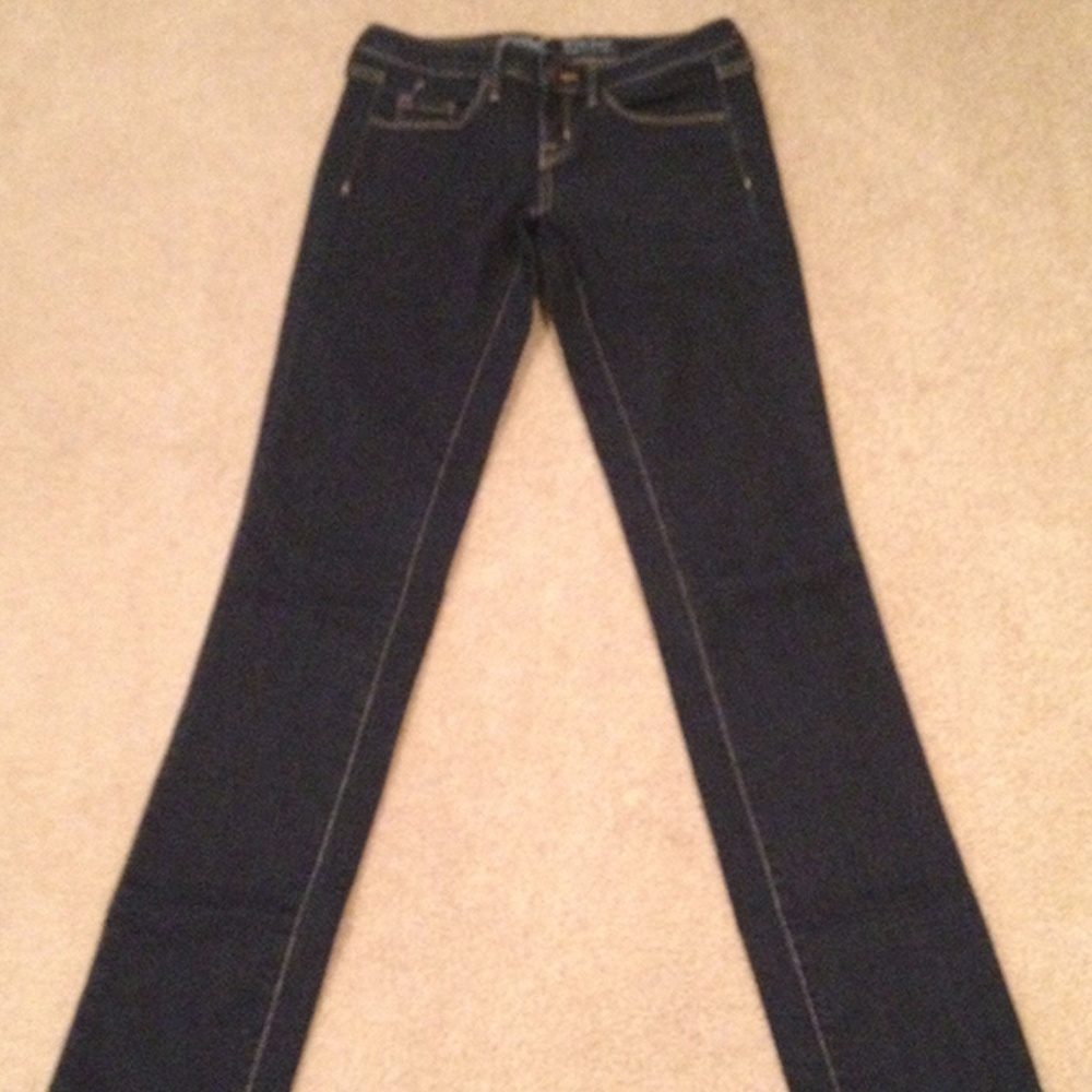 Mossimo Mid-Rise Straight Leg Super Stretch Jean
